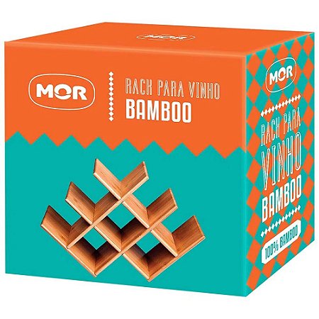 Rack para Vinho Bamboo - MOR