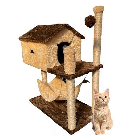 ARRANHADOR P/ GATO CASINHA C/ REDE