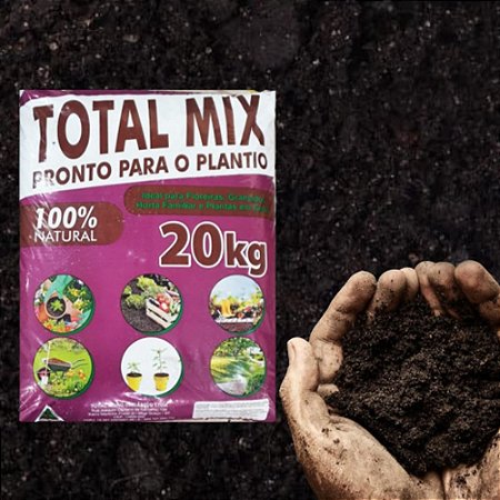 TERRA VEGETAL TOTAL MIX - SACO 20 KILOS