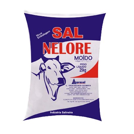 SAL COMUM MOIDO - SACO 25KG