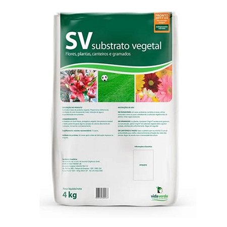 TROPST SV VEGETAL PACOTE 04KG - VIDA VERDE