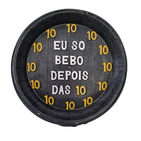 RELOGIO GRANDE DE GESSO