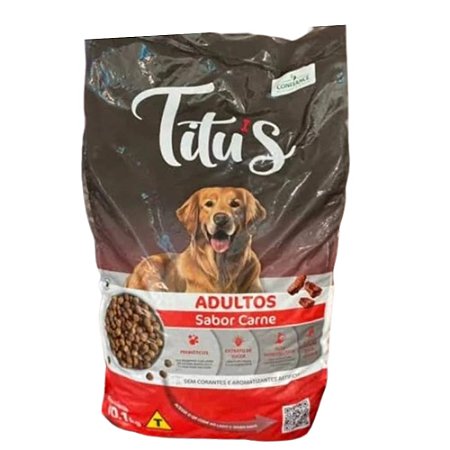 RAÇÃO TITUS ADULTO - SACO 25 KILOS
