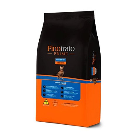 RAÇÃO FINOTRATO PRIME FRANGO GATOS ADULTOS-SACO 20KG