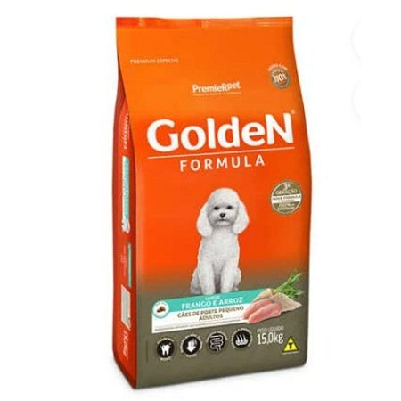 RAÇÃO GOLDEN FORMULA MINI BITS FRANGO- 15KG