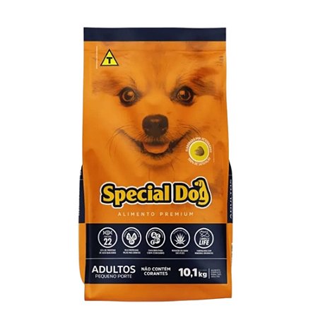 Ração Special Dog Pequeno Porte Carne/Arroz - Saco  10.1 Kg