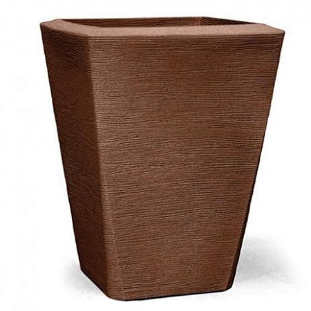 Vaso Grafiato Trapézio nº50, ferrugem 50x37x24 - Nutriplan