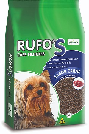 Ração Rufos Carne 15kg Filhotes - Rações Comigo