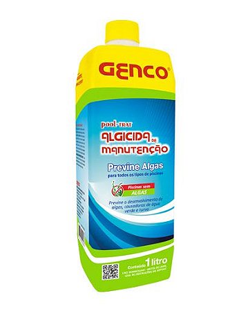 Algicida Manutenção 1 litro - Genco