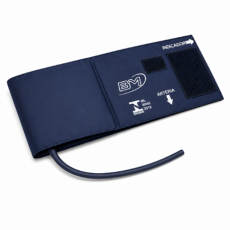 Braçadeira Nylon 1 Via BM Velcro para Manguito (RN ao Obeso)