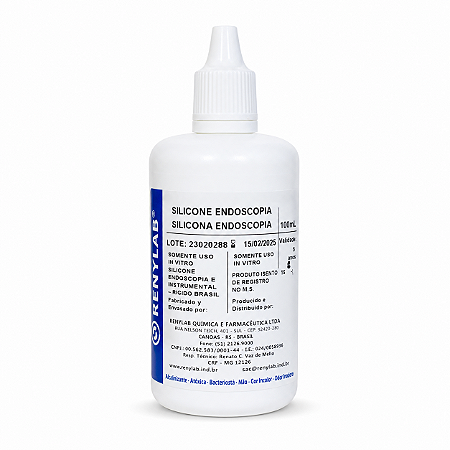 Silicone para Endoscopia Renylab 100mL Lubrificante de Válvulas