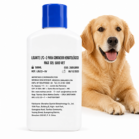 Lisante Hematológico Veterinário LYC-2 MaxCel 500D 500mL