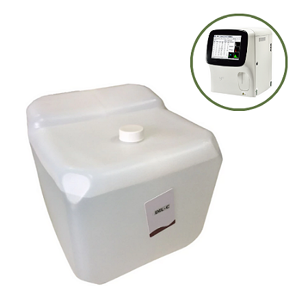 Diluente 20L Linha Humana p/Contador Hematológico MaxCel 500D