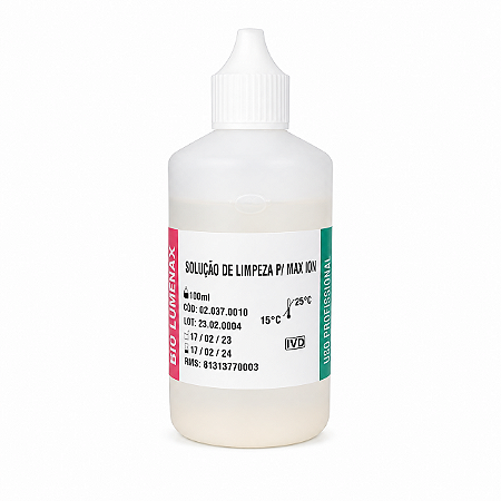 Solução de Limpeza Desproteinizante Max Ion Medmax – 100 mL
