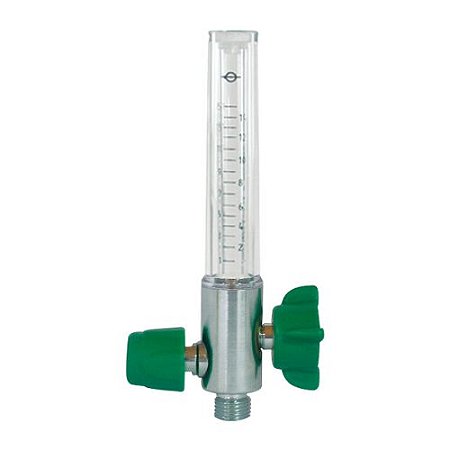 Fluxômetro 0-15 LPM Femea O2 - Protec