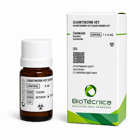 Controle Bioquímico Quantinorm Vet Biotécnica 5mL