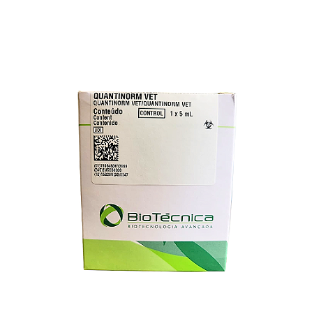 Controle Bioquímico Quantinorm Vet 1x5mL Biotécnica