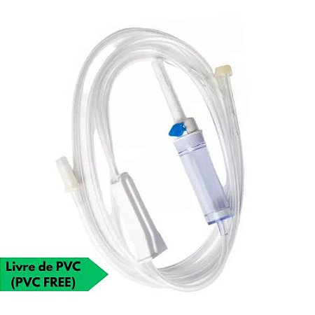 Equipo Luer Lock para Bomba de Infusão Universal PVC/DEHP Free