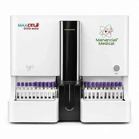 Analisador Hematológico Automático 5 Partes MaxCel 500D Auto - 80 Testes/Hora