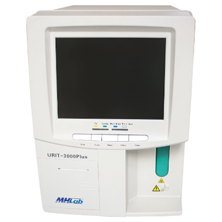 Analisador Hematológico Semiautomático de 3 Partes URIT 3000 Plus
