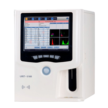 Analisador Hematológico Semiautomático de 5 Partes URIT 5160