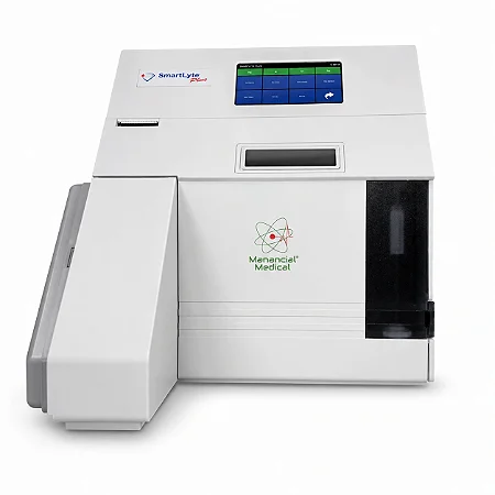 Analisador de Eletrólitos ISE Plus Automático 512 Testes Hora Wi-Fi