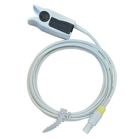 Sensor de Oximetria Clipe de Dedo Adulto (SPO2)5 Pinos Contec