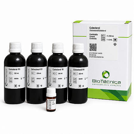 Colesterol Total Biotécnica 4x250mL (1 Litro) – Máximo Rendimento