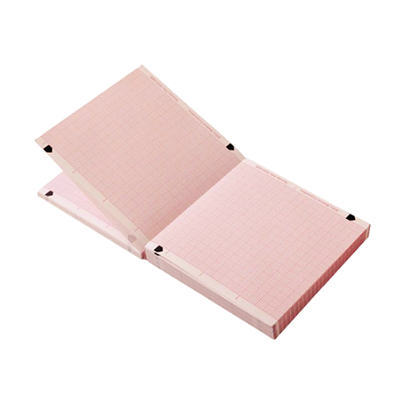Papel Termosensível ECG TITS 90x90mm x 200 Folhas Compatível com Zoll, Schiller AT1