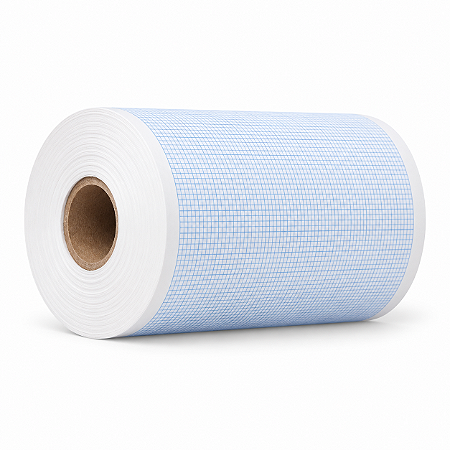 Papel ECG para TEB, Bionet, Lifemed e Instramed – 58mm x 15m (Rolo)