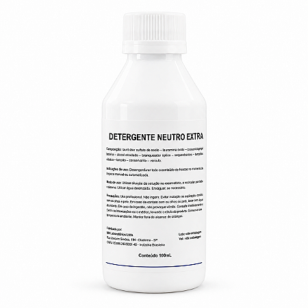 Detergente Neutro Extra 100mL para Analisadores Bioquímicos URIT