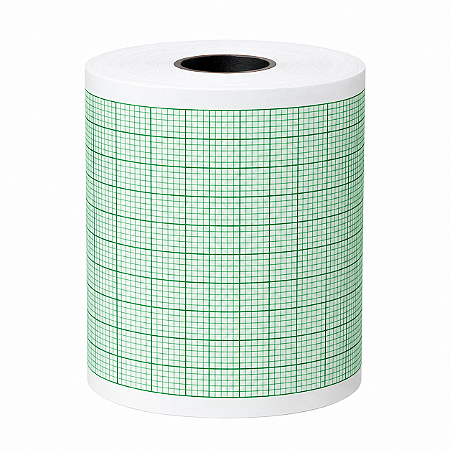 Papel ECG para LifePak 20, Emai, TEB e Nihon Kohden – 50mm x 30m Bobina