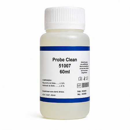 Detergente Probe Clean URIT 60mL – Limpeza de Sonda 3 e 5 Partes