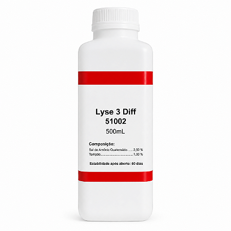 Lisante Hematológico LYSE-3 DIFF URIT 500mL