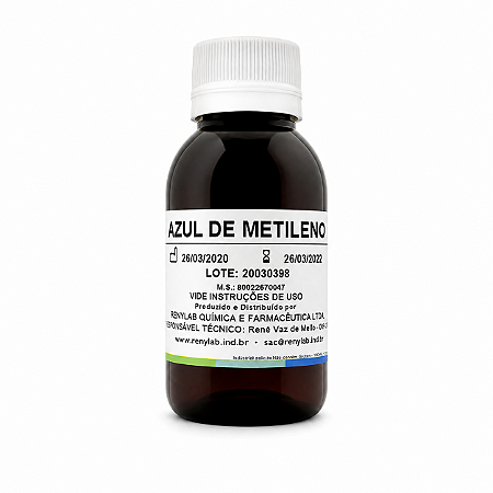 Corante Azul de Metileno para Endoscopia 60mL - Renylab