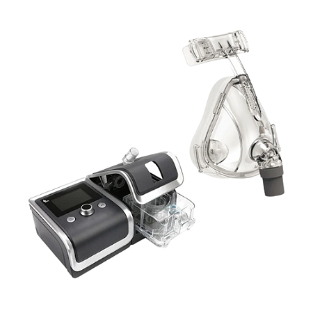 Bipap Resmart T-30T G2 + Umidificador acompanha Máscara Oro-Nasal F2 Full Face M