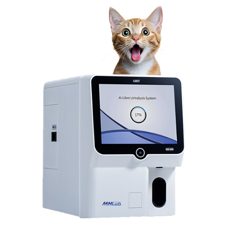 Analisador de Urinálise Semiautomático URIT US-500 – Uso Veterinário