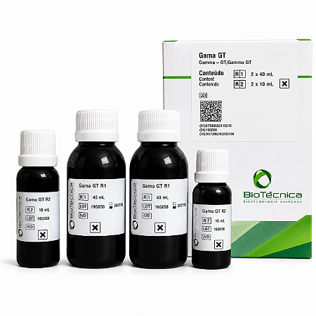 Gama GT (GGT) Biotécnica 2x50mL Método Cinético (Alta Estabilidade)