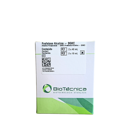 Fosfatase Alcalina Biotécnica 2x50mL Método Cinético DGKC (Estabilidade 28 dias)