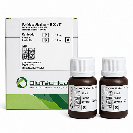 Fosfatase Alcalina Veterinária Biotécnica 50mL – Método IFCC