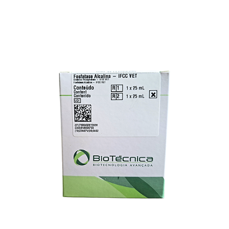 Fosfatase Alcalina Veterinária Biotécnica 50mL – Método IFCC