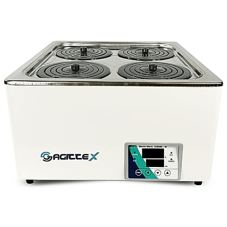 Banho Maria Digital 12 Litros 4 Bocas Agittex 220V mod. AXBMD-12