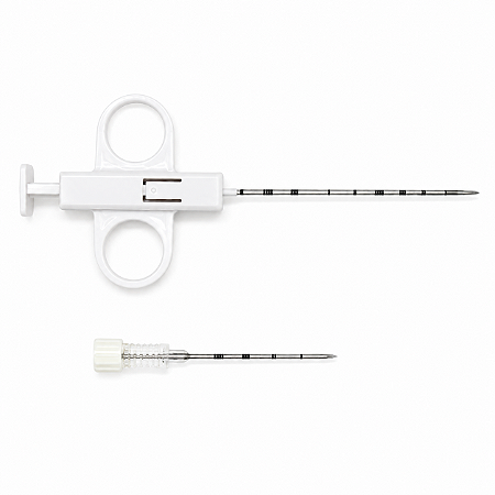Agulha para Biópsia Semi Automática Safer 20G x 15cm para Tecidos Moles