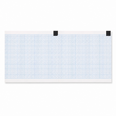 Papel para ECG 60mm x 75mm x 200 Folhas TITS para Cardiette AR-600