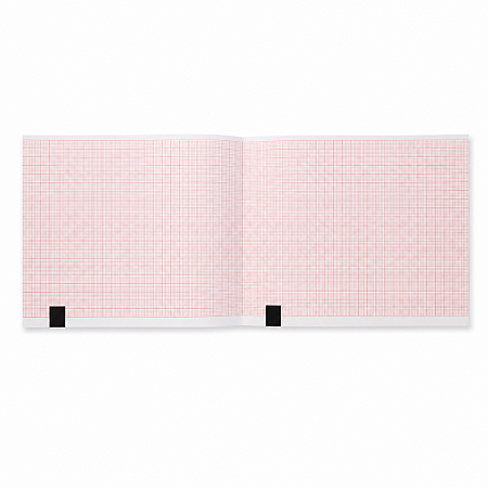 Papel para ECG 110mm x 140mm x 100 Folhas TITS para Edan SE-601