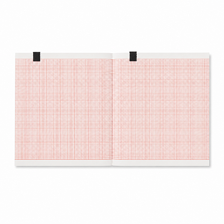 Papel para ECG 80mm x 70mm x 300 Folhas TITS para Schiller Cardiovit AT-101