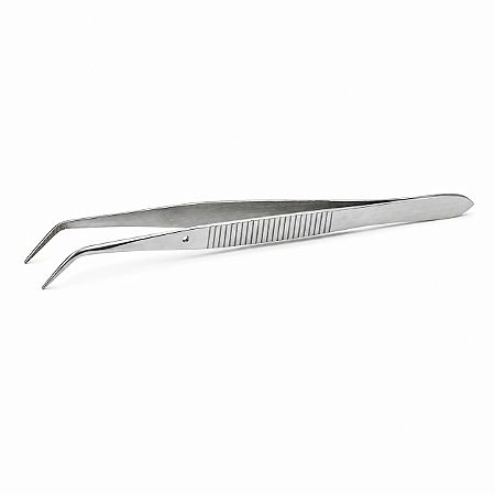 Pinça Clínica para Algodão 15cm Fava PIN001 em Aço Inox