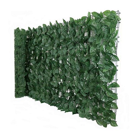 Muro Inglês com Folhas de Ficus Artificial 2 m x 1 m