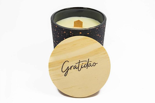 Vela Gratidão - Lavanda