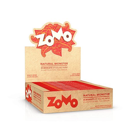 SEDA ZOMO MARROM  / VERMELHA GRANDE CAIXA COM 25 UNIDADES